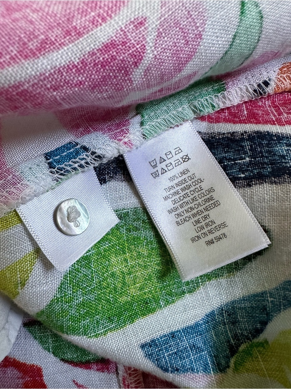 Cynthia Rowley linen dress, size XS - Picture 8 of 8